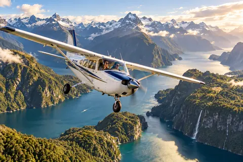 Aktivitätsillustration für Rundflüge über Queenstown